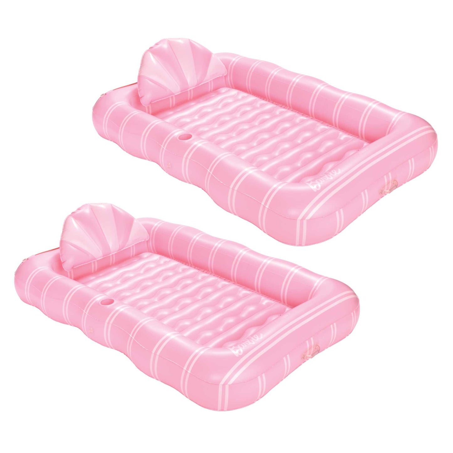 Barbie Tanning Pool Lounger: Pink, 2 Pack- FUNBOY - FUNBOY