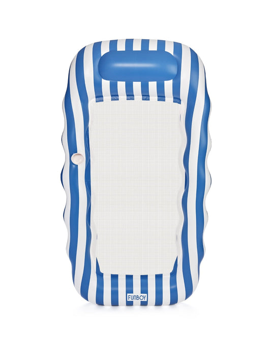 Mesh Lounger Blue Stripe - FUNBOY