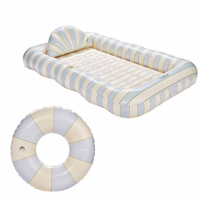 Blue + Green Tanning Bundle. Tanning Lounger + Tube - FUNBOY