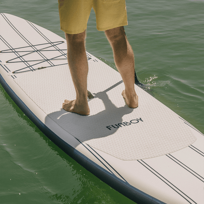 11"6' Inflatable Stand Up Paddle Board - Navy & White - FUNBOY