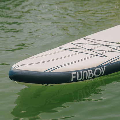 11"6' Inflatable Stand Up Paddle Board - Navy & White - FUNBOY