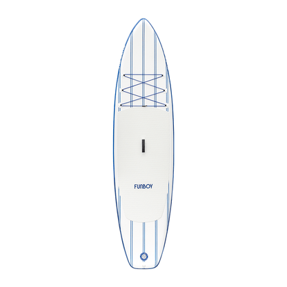 11"6' Inflatable Stand Up Paddle Board - Navy & White - FUNBOY