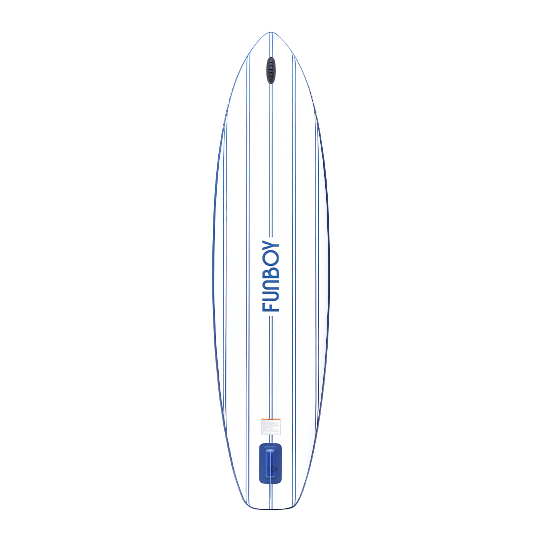 11"6' Inflatable Stand Up Paddle Board - Navy & White - FUNBOY