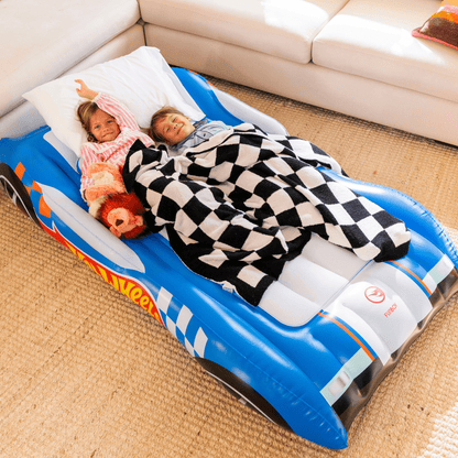 Hot Wheels Kids Air Mattress Sleepover Bed - FUNBOY