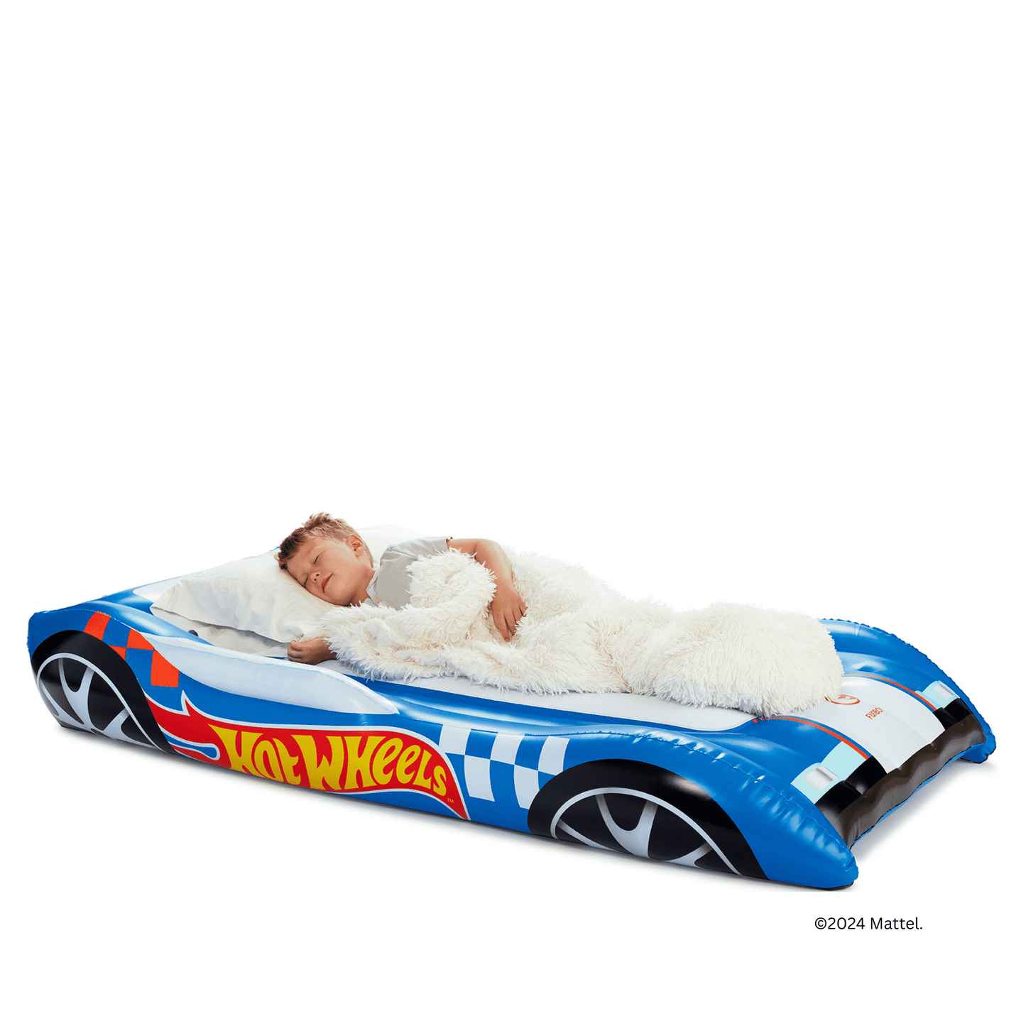 Hot Wheels Kids Air Mattress Sleepover Bed - FUNBOY