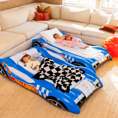Hot Wheels Kids Air Mattress Sleepover Bed - FUNBOY