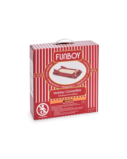 Kids Sleepover Bed - Christmas Convertible Air Mattress - FUNBOY