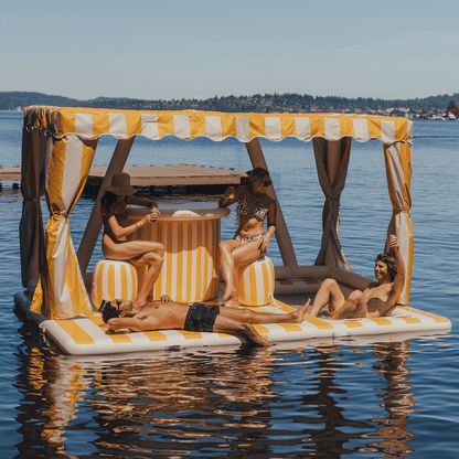 The Almalfi Giant Cabana Island Party Bar - FUNBOY