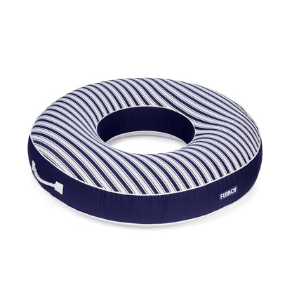 Fabric Covered Tube Float - Green Stripe - FUNBOY