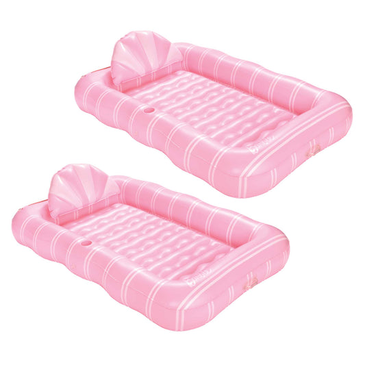 Barbie Tanning Pool Lounger: Pink, 2 Pack- FUNBOY - FUNBOY