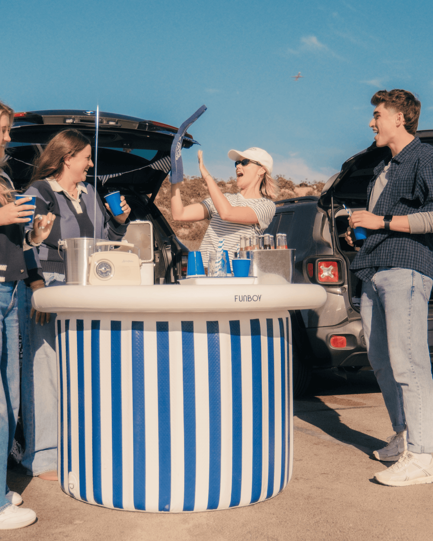Inflatable Portable Bar perfect for Tailgates & Parties - FUNBOY