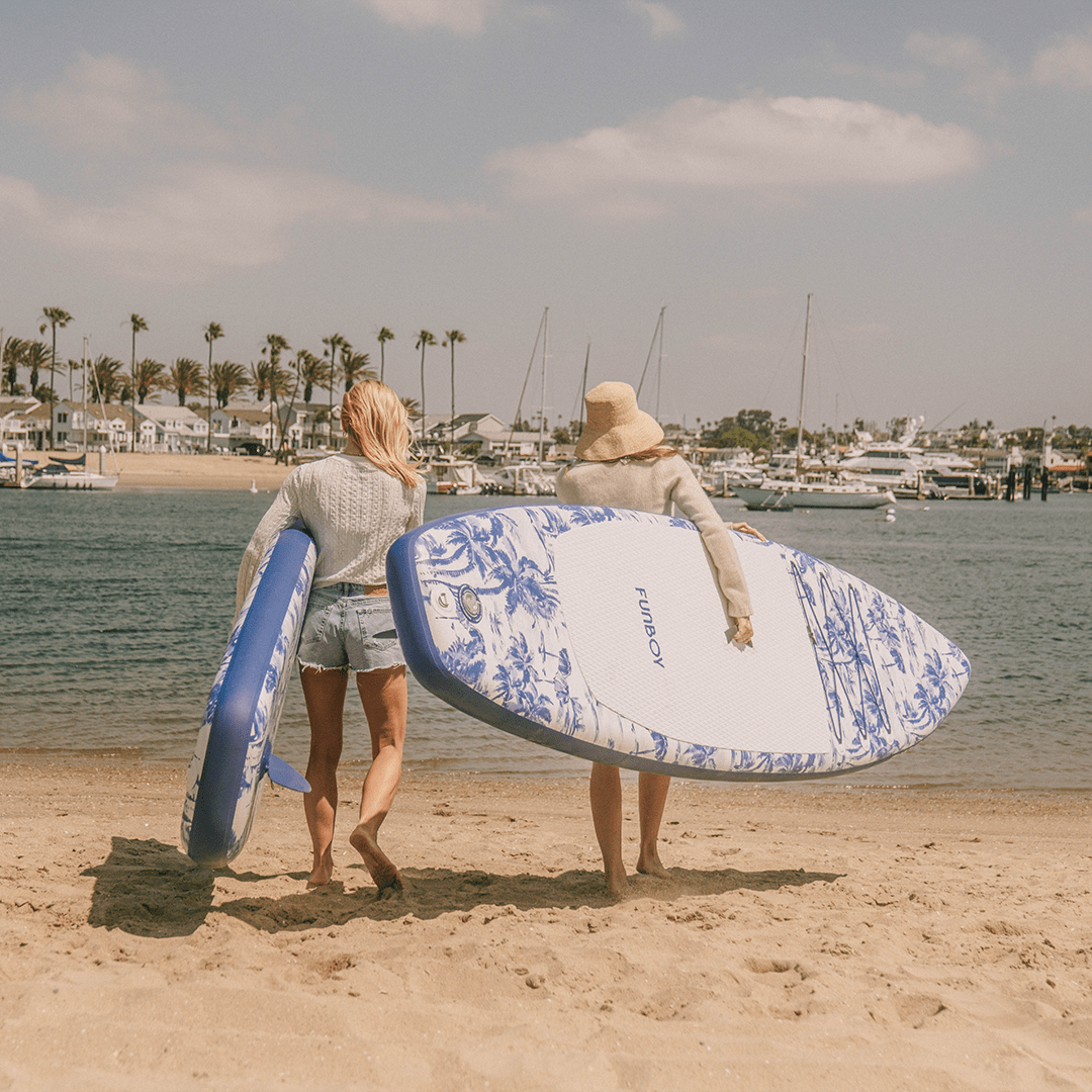11"6' Inflatable Stand Up Paddle Board - Toile - FUNBOY