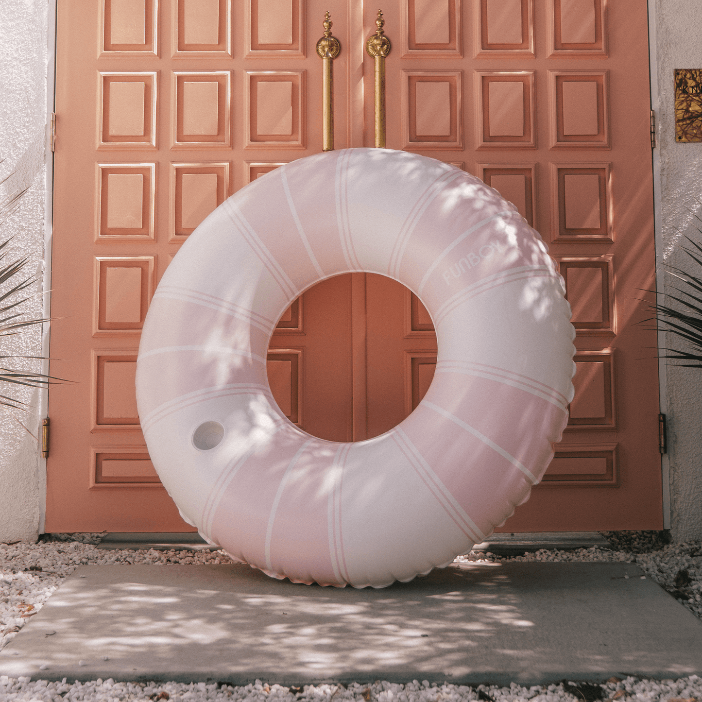 Pink Vintage Lux Tube Float - FUNBOY