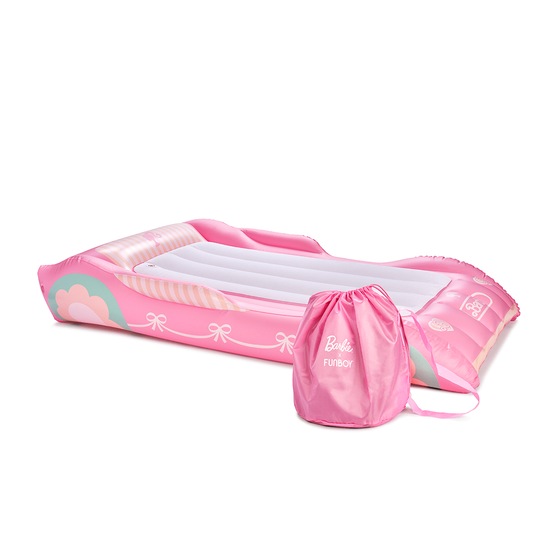 Barbie Bed: Inflatable Kid's Sleepover Bed - FUNBOY