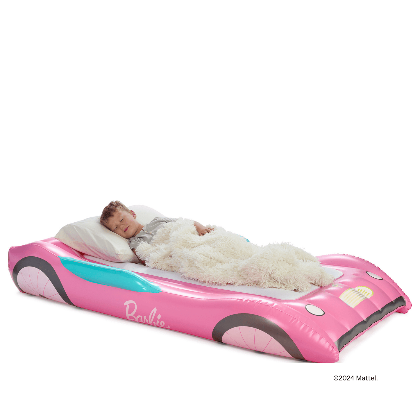 Barbie Bed: Inflatable Kid's Sleepover Bed - FUNBOY
