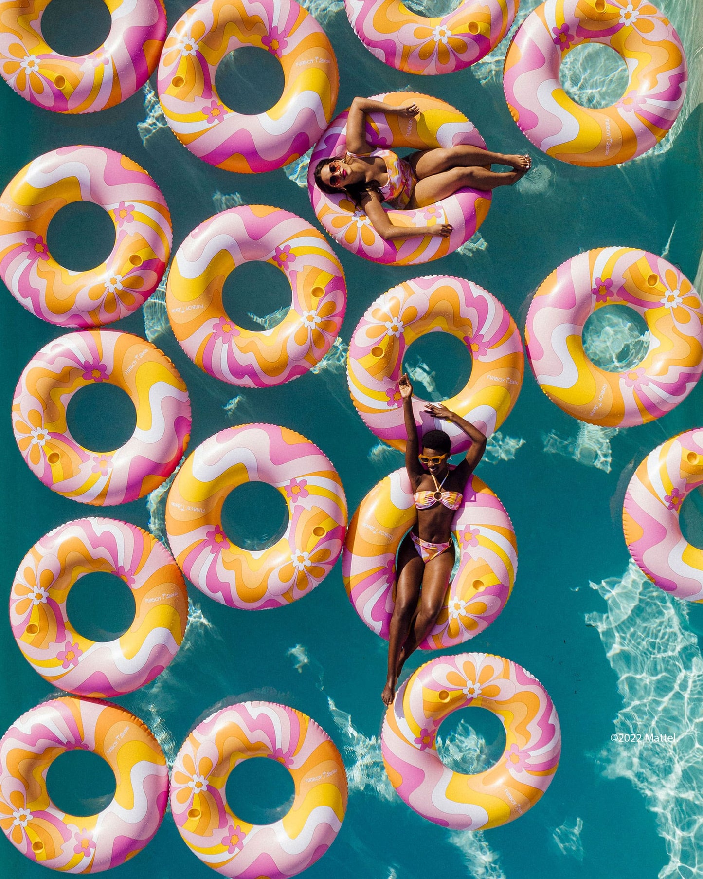 FUNBOY X Barbie™ Dream Oversize Tube Pool Float - FUNBOY