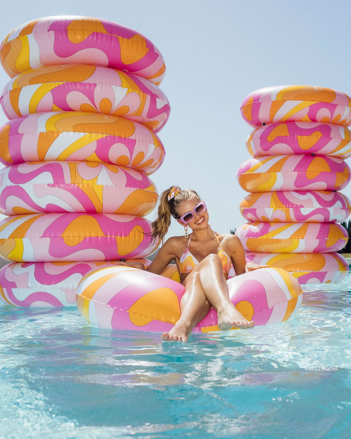 FUNBOY X Barbie™ Dream Oversize Tube Pool Float - FUNBOY