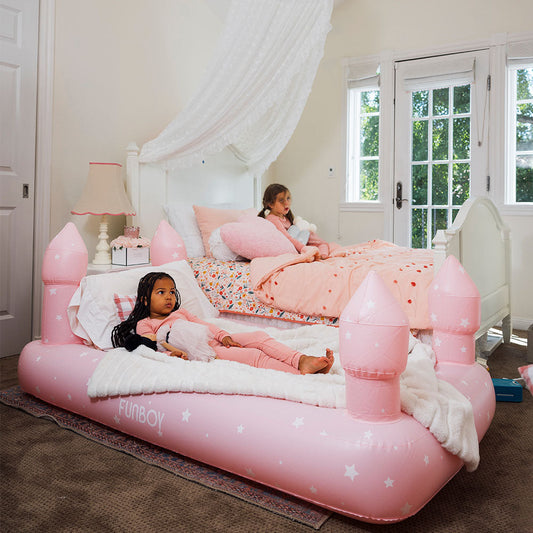 Sleepover Beds - Pink Castle, 2 Pack - FUNBOY