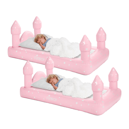 Sleepover Beds - Pink Castle, 2 Pack - FUNBOY