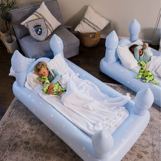 Sleepover Beds - Blue Castle, 2 Pack - FUNBOY