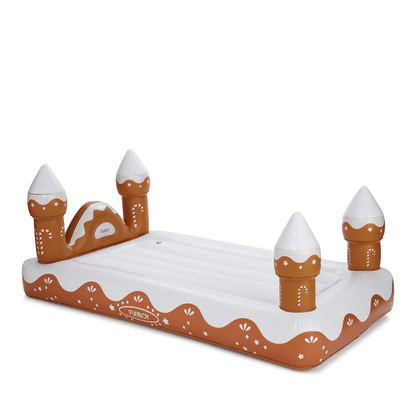 Kids Sleepover Bed - Christmas Gingerbread Air Mattress - FUNBOY