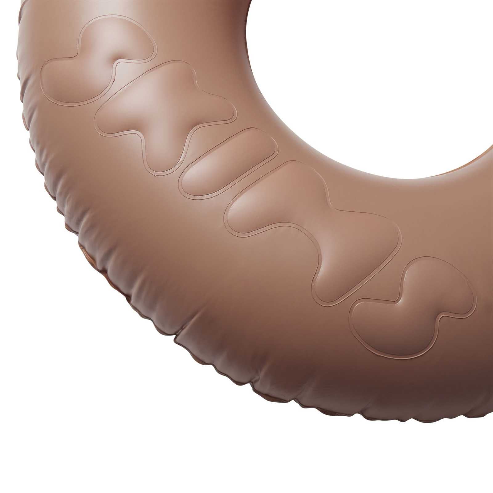 SKIMS x FUNBOY Sienna Embossed Tube Float - 46" Inflated w/ cup holder - FUNBOY