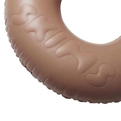 SKIMS x FUNBOY Sienna Embossed Tube Float - 46" Inflated w/ cup holder - FUNBOY