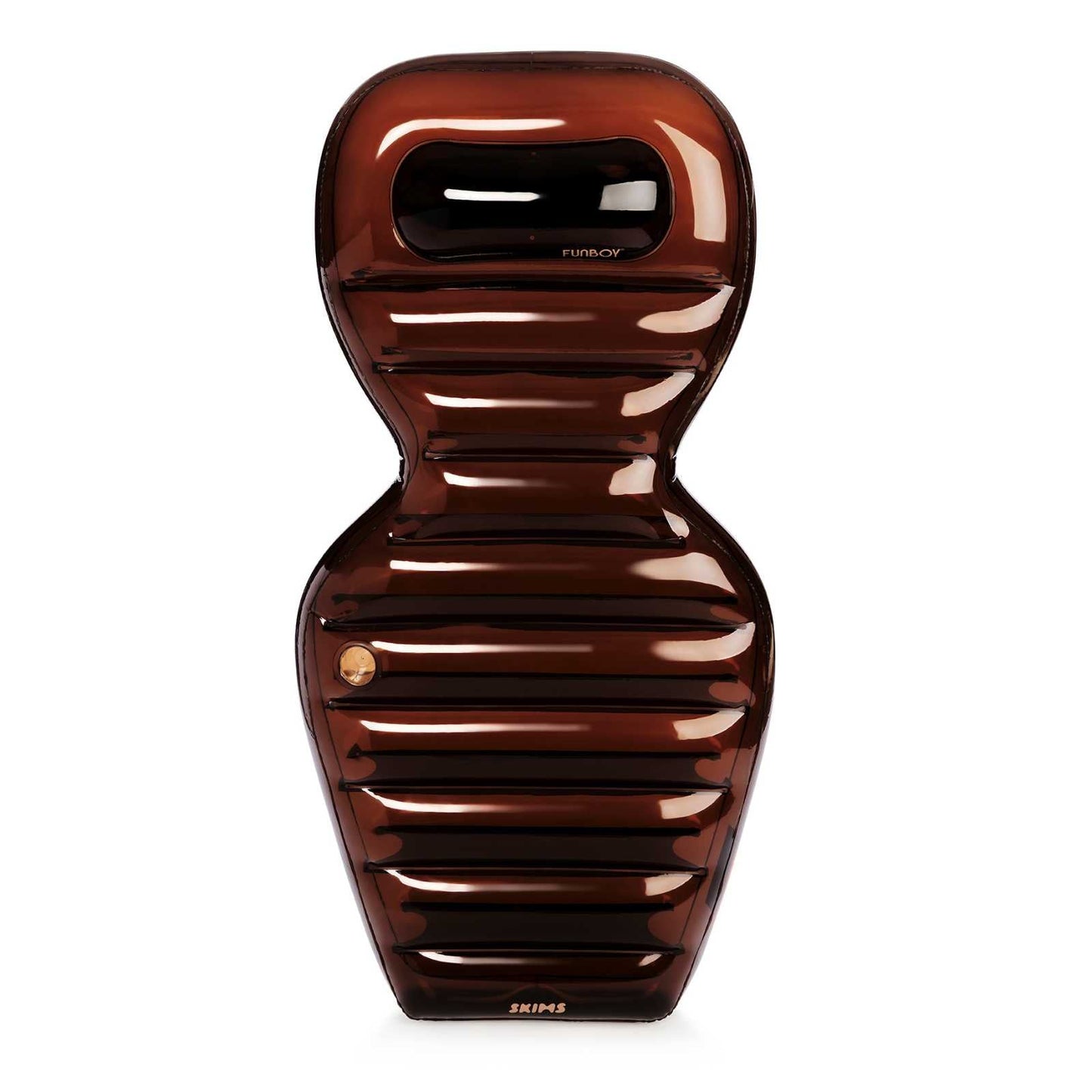 SKIMS x FUNBOY Cocoa Silhouette Clear Lounger - FUNBOY