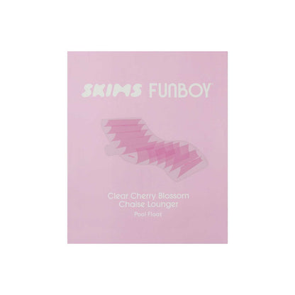 SKIMS x FUNBOY Cherry Blossom Clear Chaise Lounger - FUNBOY