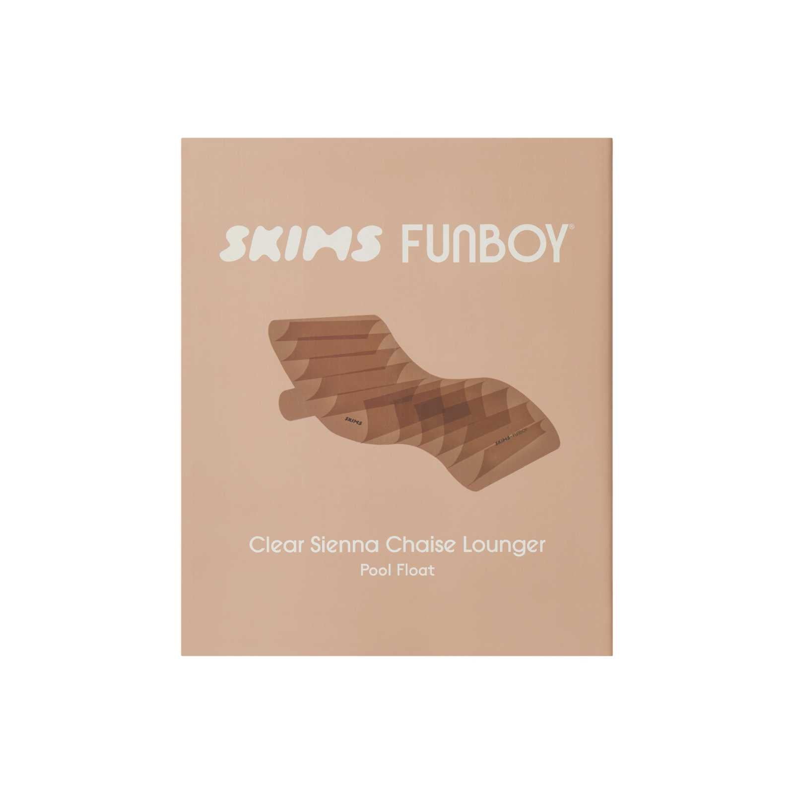 SKIMS x FUNBOY Sienna Clear Chaise Lounger - FUNBOY