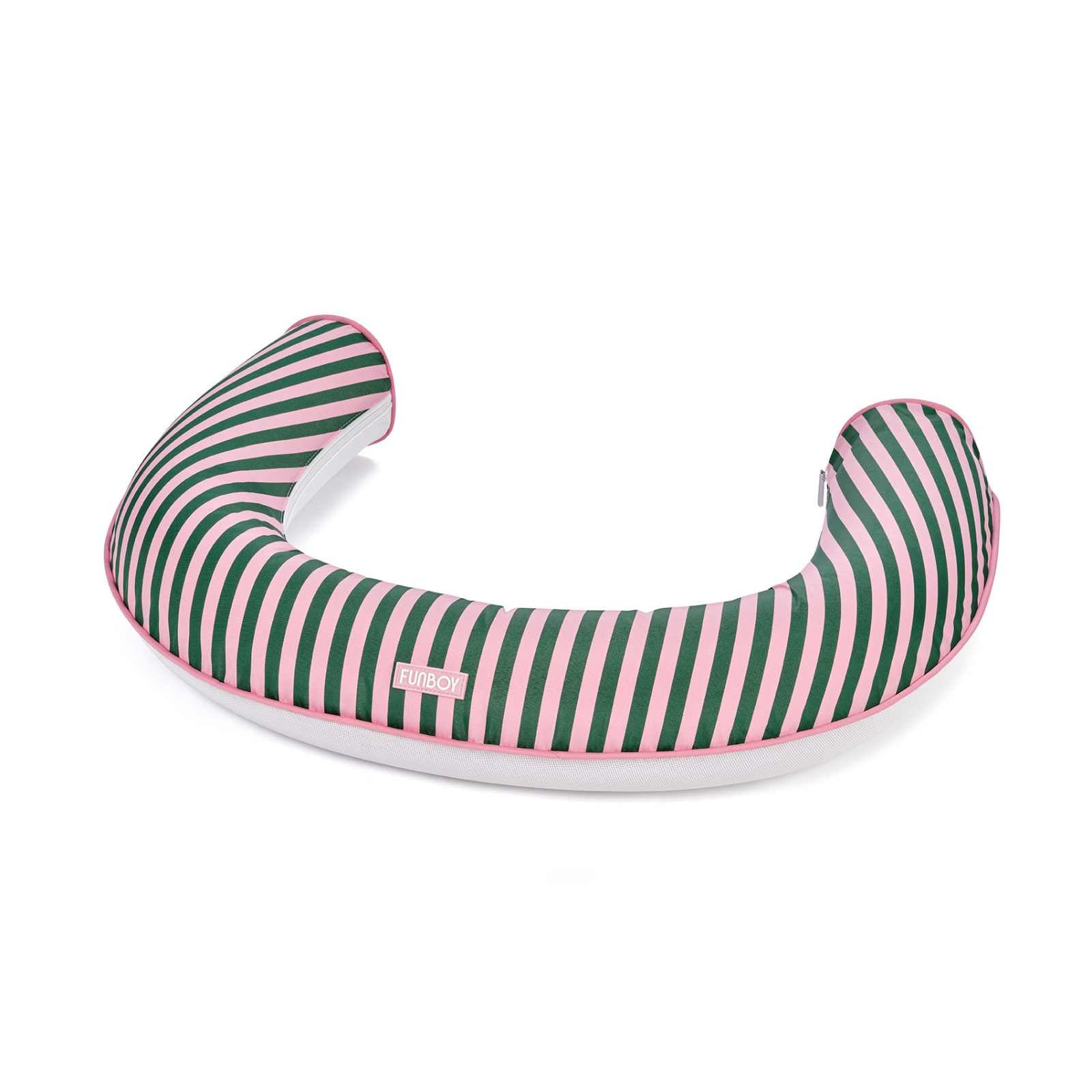 Fabric Covered Pool Noodle - Pink & Green - FUNBOY
