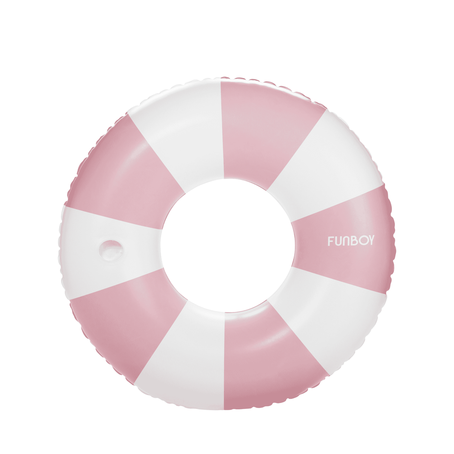 Pink Vintage Striped Tube Float - FUNBOY