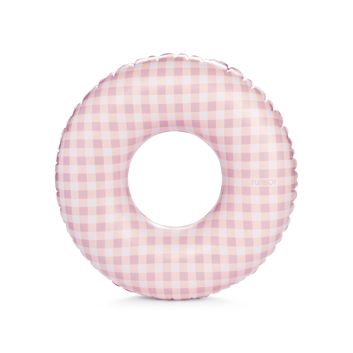 Pink Gingham Kids Tube Float - FUNBOY