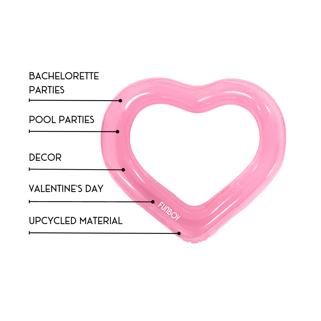 Heart Tube Float - FUNBOY